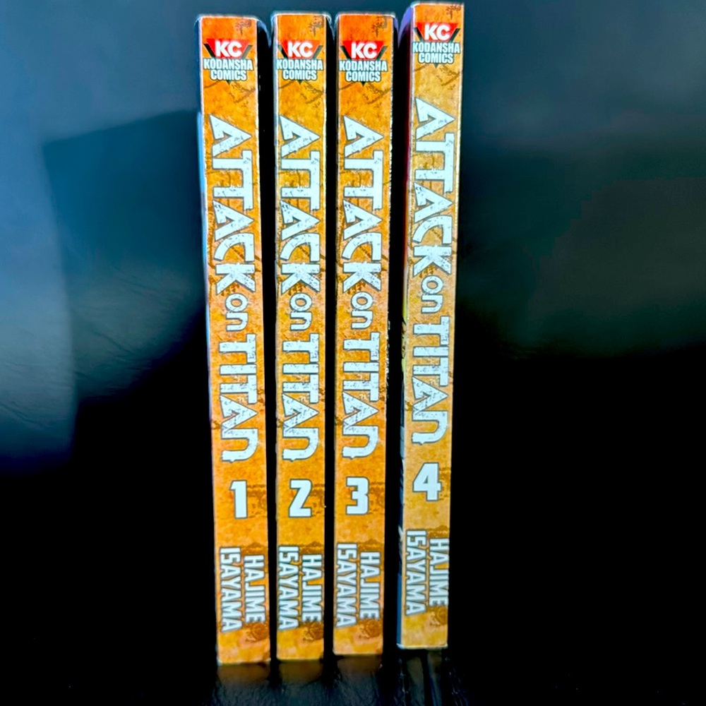 ❌❌❌❌❌❌SOLD❌❌❌❌❌Attack on Titan 1,2,3,4